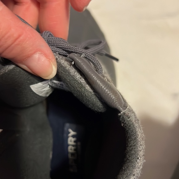 Sperry Duck Boots in Grey Flanel Size 5.5 - Picture 13 of 13